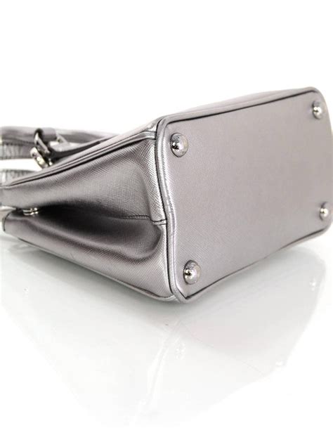 prada silver mini crossbody|prada bag with mini pouch.